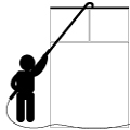 domestic window cleaning icon