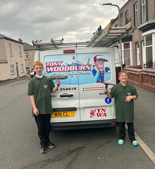 Tony and Jack Woodburn